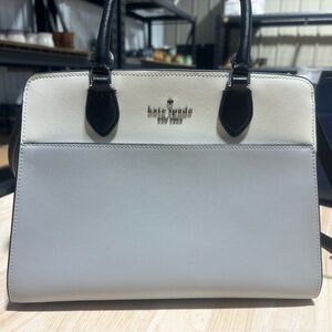 kate spade Black and Cream Satchel